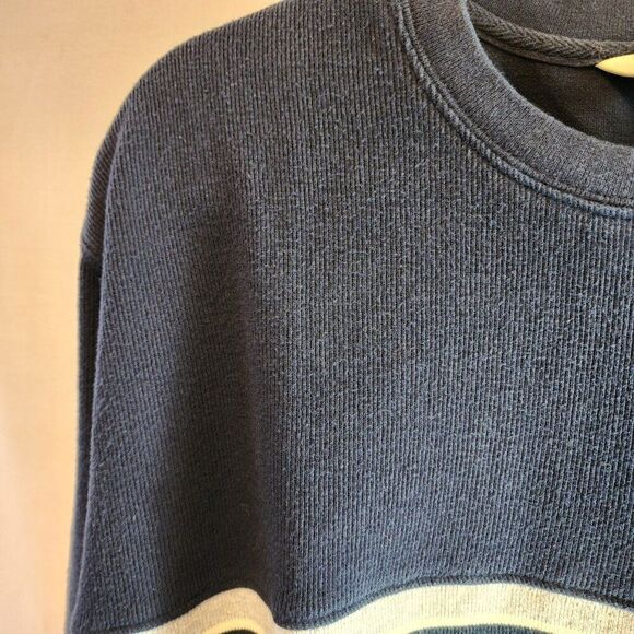 GEAR FOR SPORT ASTROS PULLOVER 100% COTTON SWEATER LONG SLEEVE CREW NECK NAVY - Picture 4 of 11